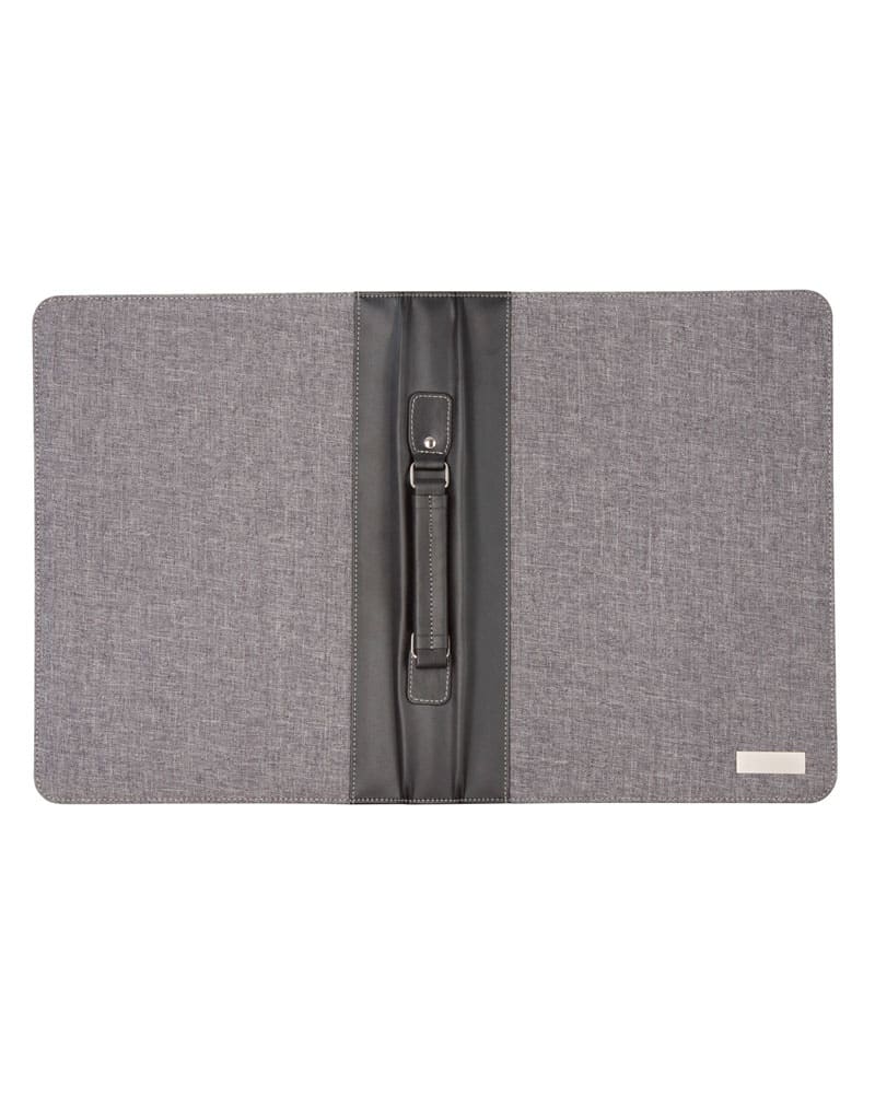 Cartella A4 portadocumenti con maniglia e zip AP809462 5 Cartella-A4-portadocumenti-con-maniglia-e-zip-AP809462-esterno-aperto
