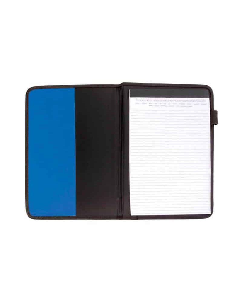 Cartella congresso in poliestere 14124 21 Cartella-congresso-in-poliestere-14124-blu-royal-aperto
