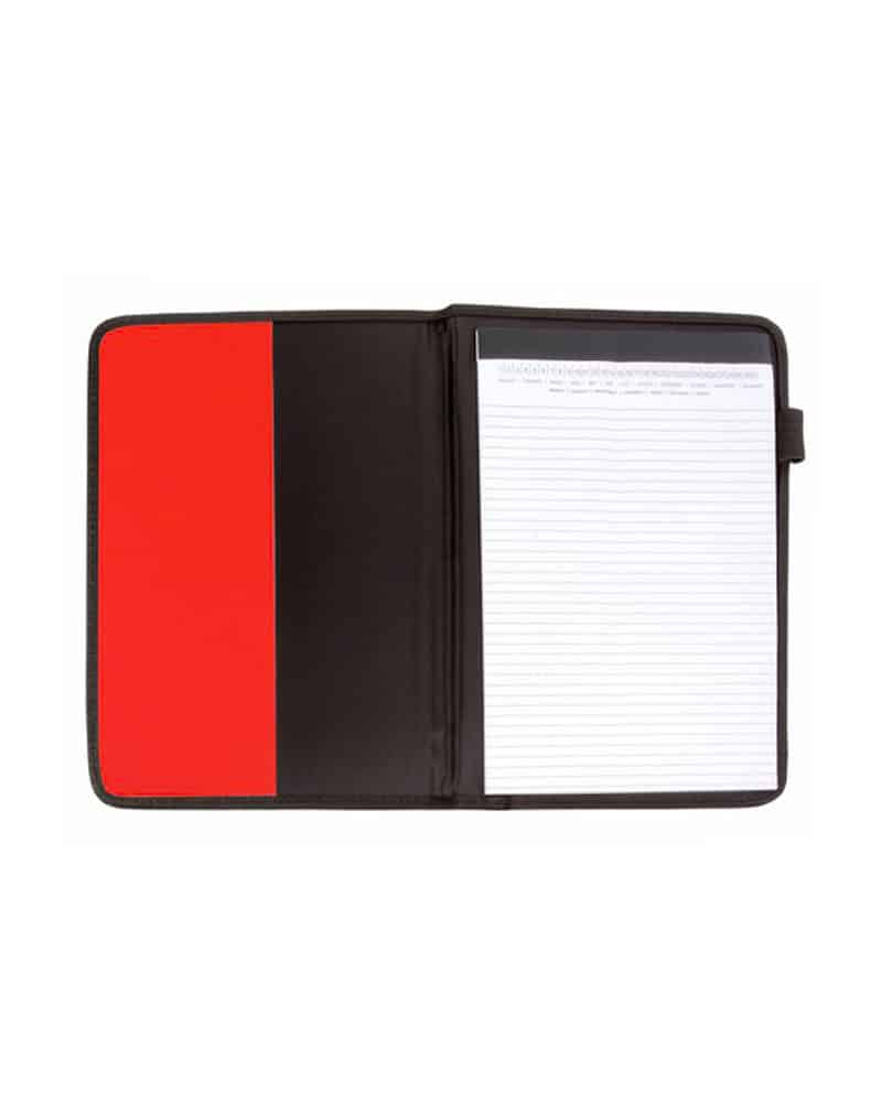 Cartella congresso in poliestere 14124 4 Cartella-congresso-in-poliestere-14124-rosso-aperto