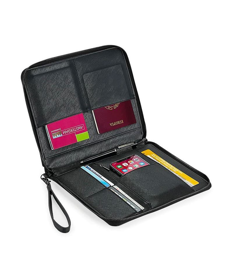 Organizer da viaggio Bagbase BG756 17 Organizer-da-viaggio-Bagbase-BG756--grigio-chiaro-nero-aperto
