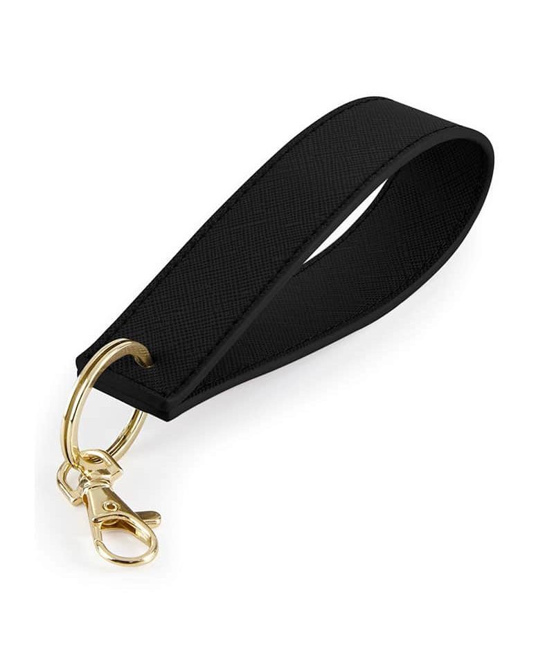 Portachiavi con cinturino polso Bagbase BG747 18 Portachiavi-con-cinturino-polso-Bagbase-BG747-nero-oro
