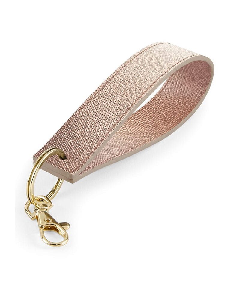 Portachiavi-con-cinturino-polso-Bagbase-BG747-oro-rosa