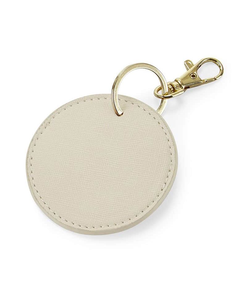 Portachiavi in PU rotondo Bagbase BG745 13 Portachiavi-in-PU-rotondo-Bagbase-BG745-avorio