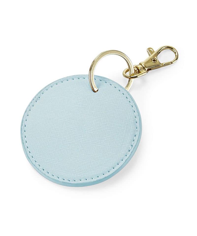 Portachiavi in PU rotondo Bagbase BG745 14 Portachiavi-in-PU-rotondo-Bagbase-BG745-azzurro