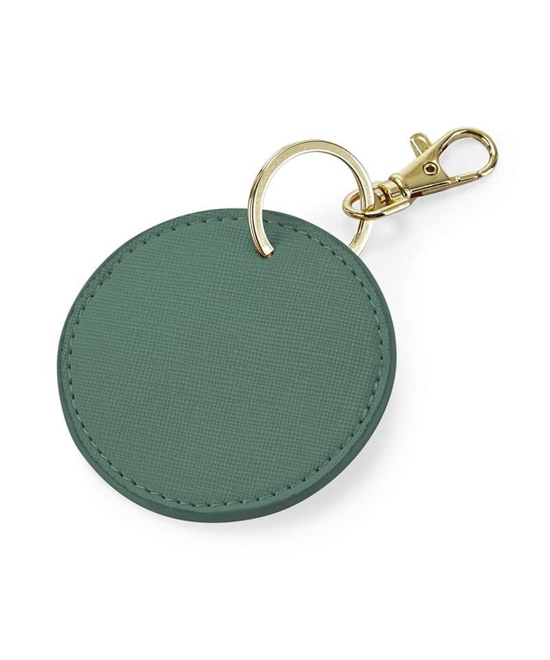 Portachiavi in PU rotondo Bagbase BG745 21 Portachiavi-in-PU-rotondo-Bagbase-BG745-verde-salvia