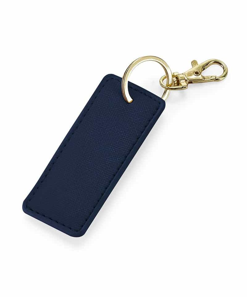 Portachiavi rettangolare in PU Bagbase BG744 12 Portachiavi-rettangolare-in-PU-Bagbase-BG744-blu-navy