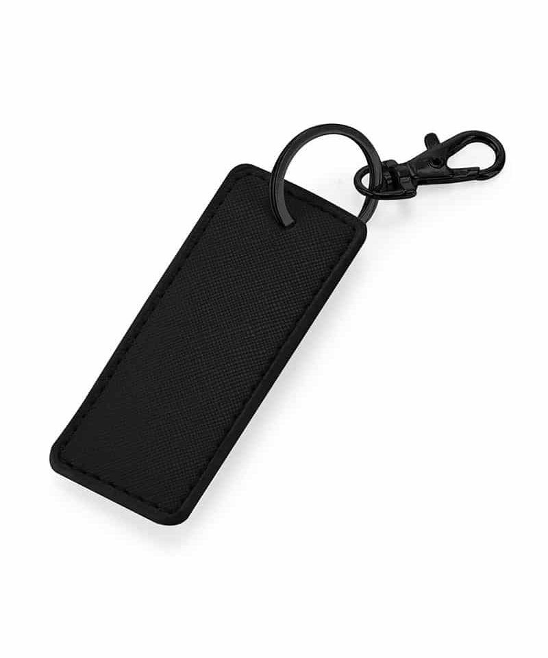 Portachiavi rettangolare in PU Bagbase BG744 15 Portachiavi-rettangolare-in-PU-Bagbase-BG744-nero-nero