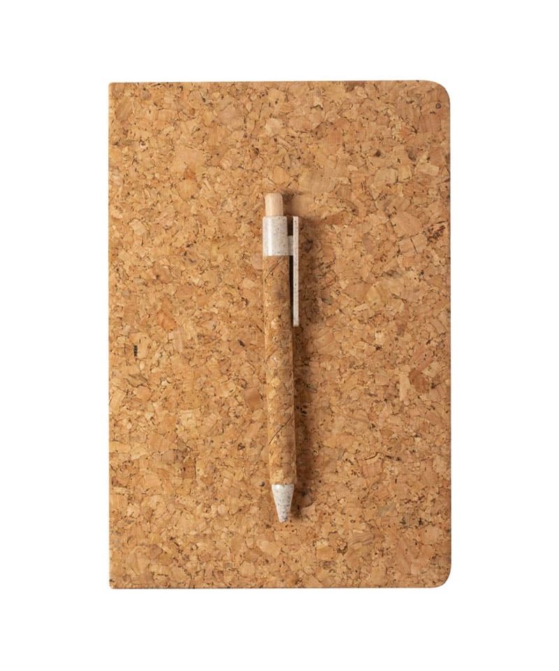 Quaderno con copertina rivestita in sughero naturale con penna AP721611 6 Quaderno-con-copertina-rivestita-in-sughero-naturale-con-penna-ap721611-b