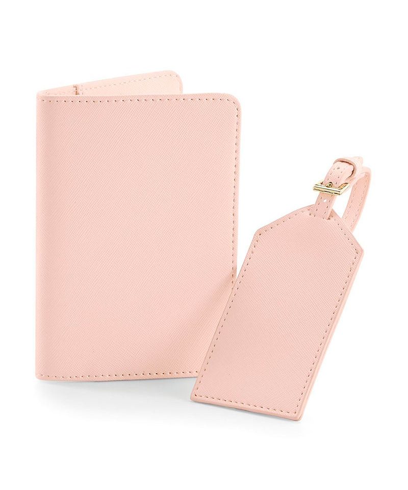 Set-viaggio-custodia-passaporto-ed-etichetta-bagaglio-Bagbase-BG755-rosa