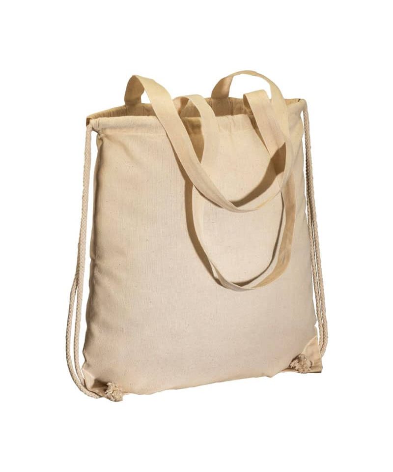 Zainetto in cotone con chiusura a strozzo e manici 24123 5 Zainetto-in-cotone-con-chiusura-a-strozzo-e-manici-24123-b