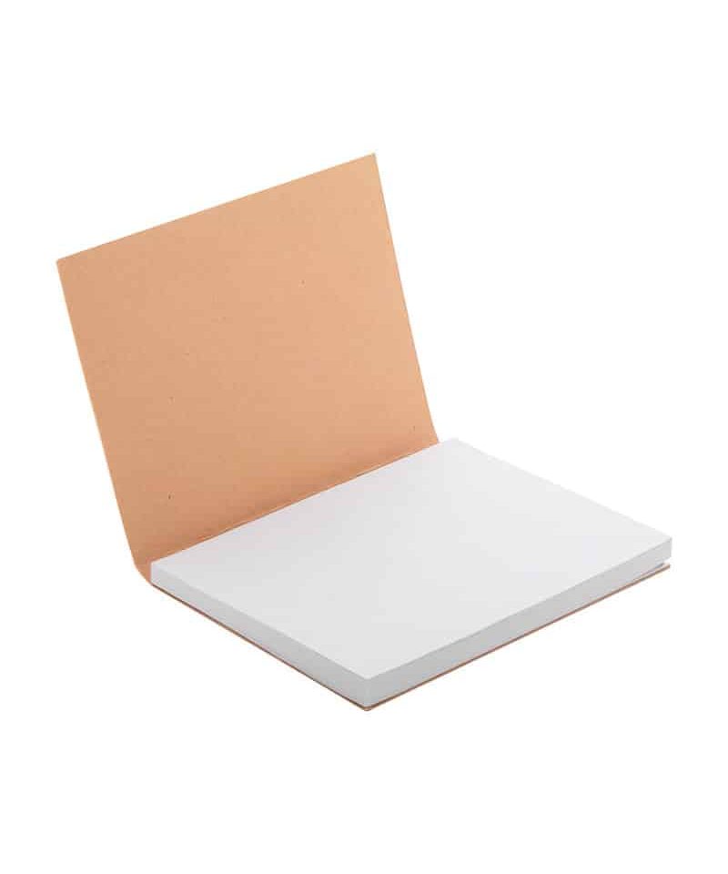Blocco fogli adesivi personalizzabile e copertina in carta kraft riciclata 10X7,5 cm AP716509 7 Blocco-fogli-adesivi-personalizzabile-e-copertina-in-carta-kraft-riciclata-10X7,5-cm-AP71650b.