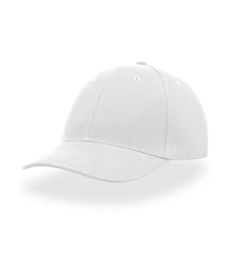 Cappellino-Baseball-6-pannelli-Adulto-Atlantis-LIBERTY-SIX-bianco