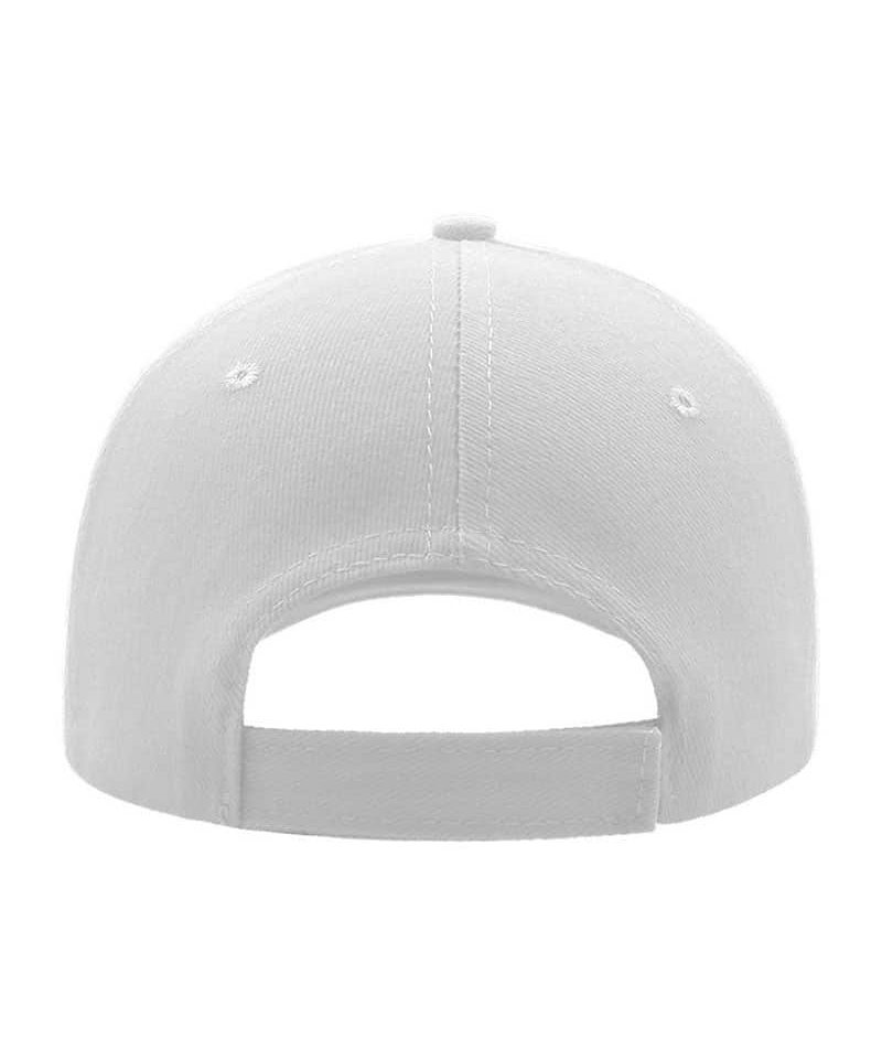 Cappellino-Baseball-6-pannelli-Adulto-Atlantis-LIBERTY-SIX-bianco-retro