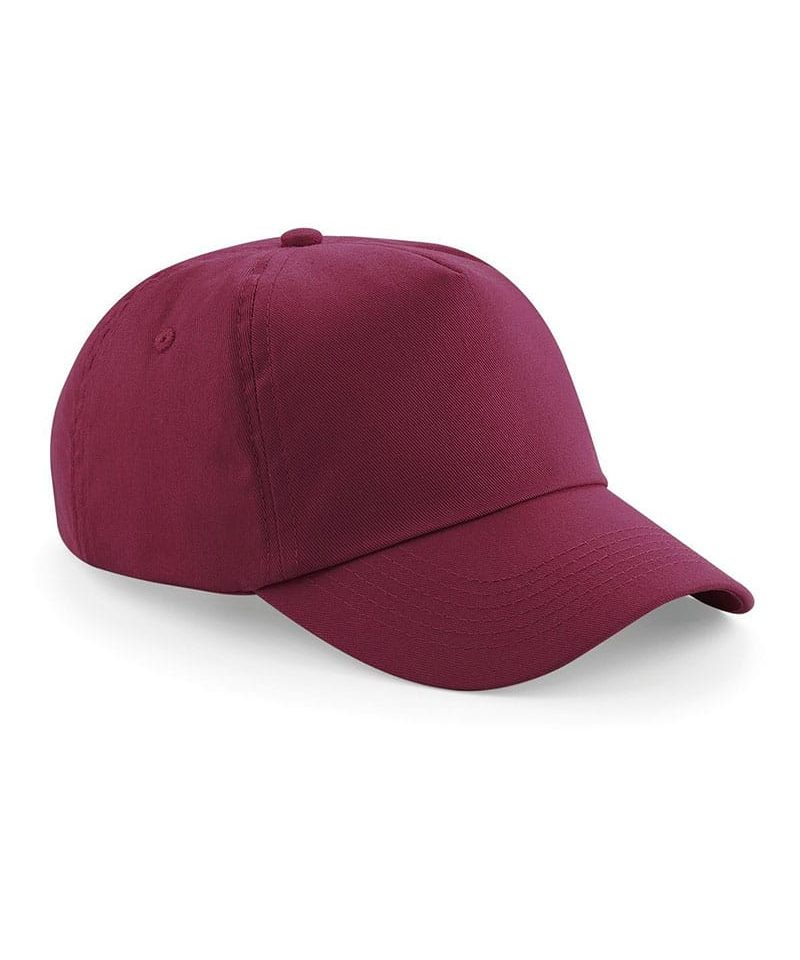 Cappellino baseball 5 pannelli in cotone Beechfield B10 40 Cappellino-baseball-5-pannelli-in-cotone-Beechfield-B10-burgundy