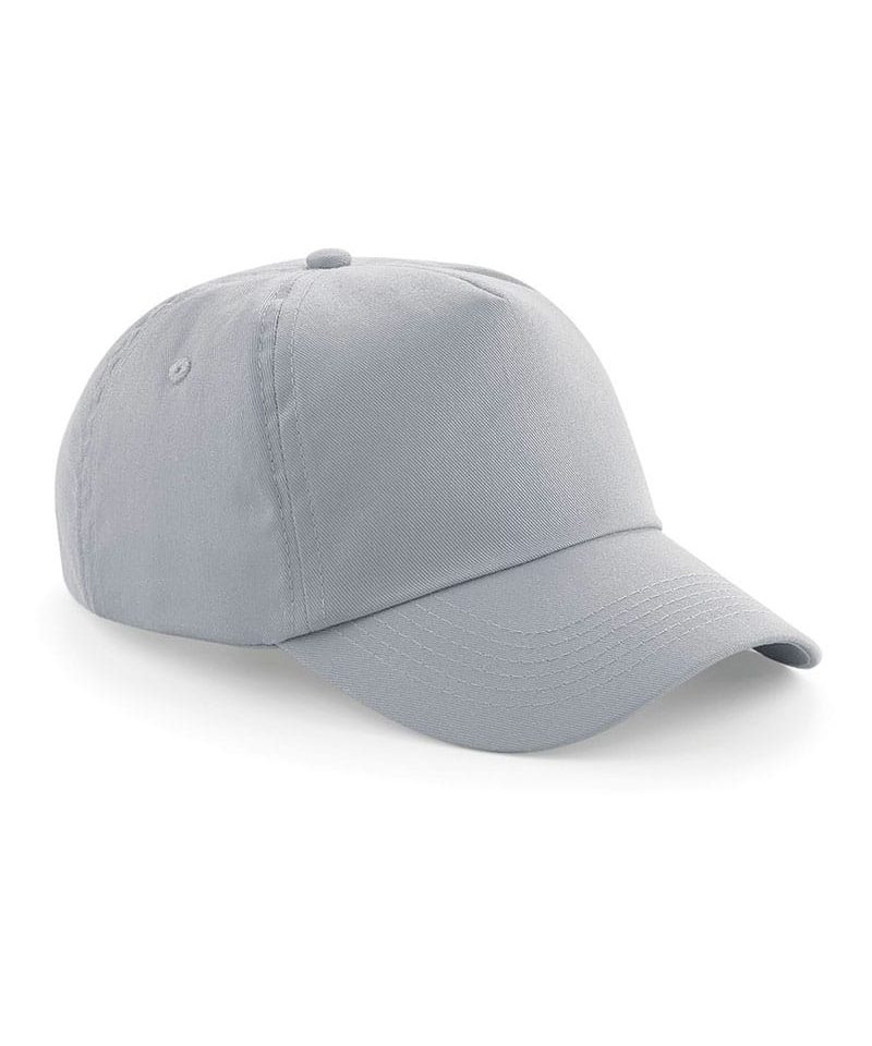 Cappellino baseball 5 pannelli in cotone Beechfield B10 52 Cappellino-baseball-5-pannelli-in-cotone-Beechfield-B10-grigio-chiaro