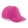 Cappellino baseball bambino 5 pannelli Beechfield B10B 2 Cappellino-baseball-bambino-5-pannelli-Beechfield-B10B-fucsia