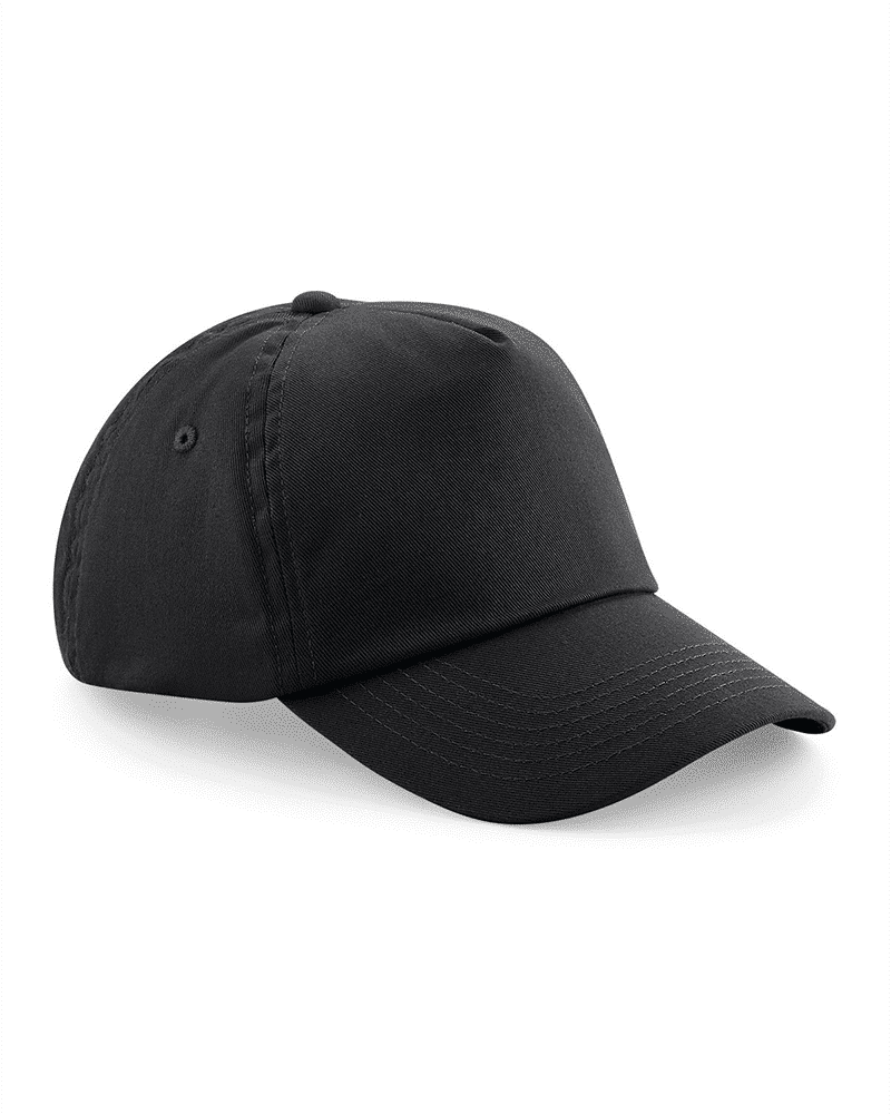 Cappellino baseball bambino 5 pannelli Beechfield B10B 20 Cappellino-baseball-bambino-5-pannelli-Beechfield-B10B-nero