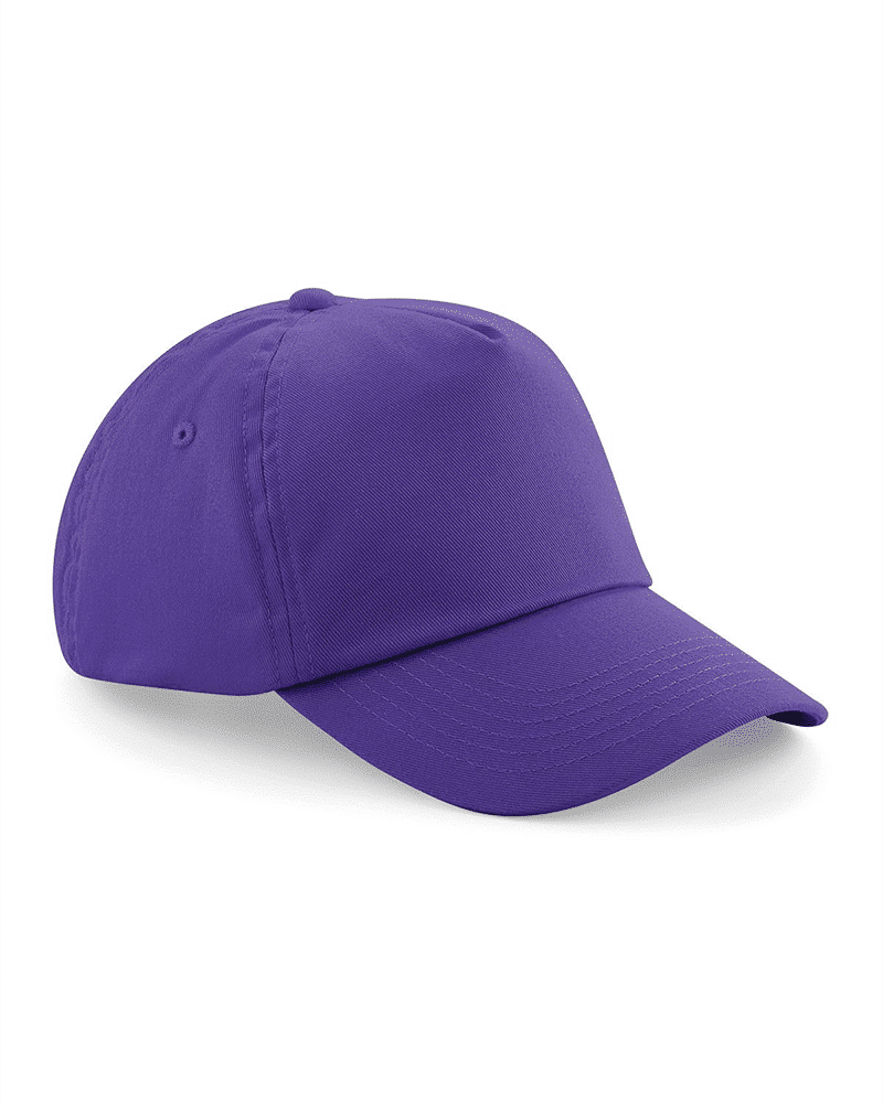 Cappellino baseball bambino 5 pannelli Beechfield B10B 17 Cappellino-baseball-bambino-5-pannelli-Beechfield-B10B-porpora