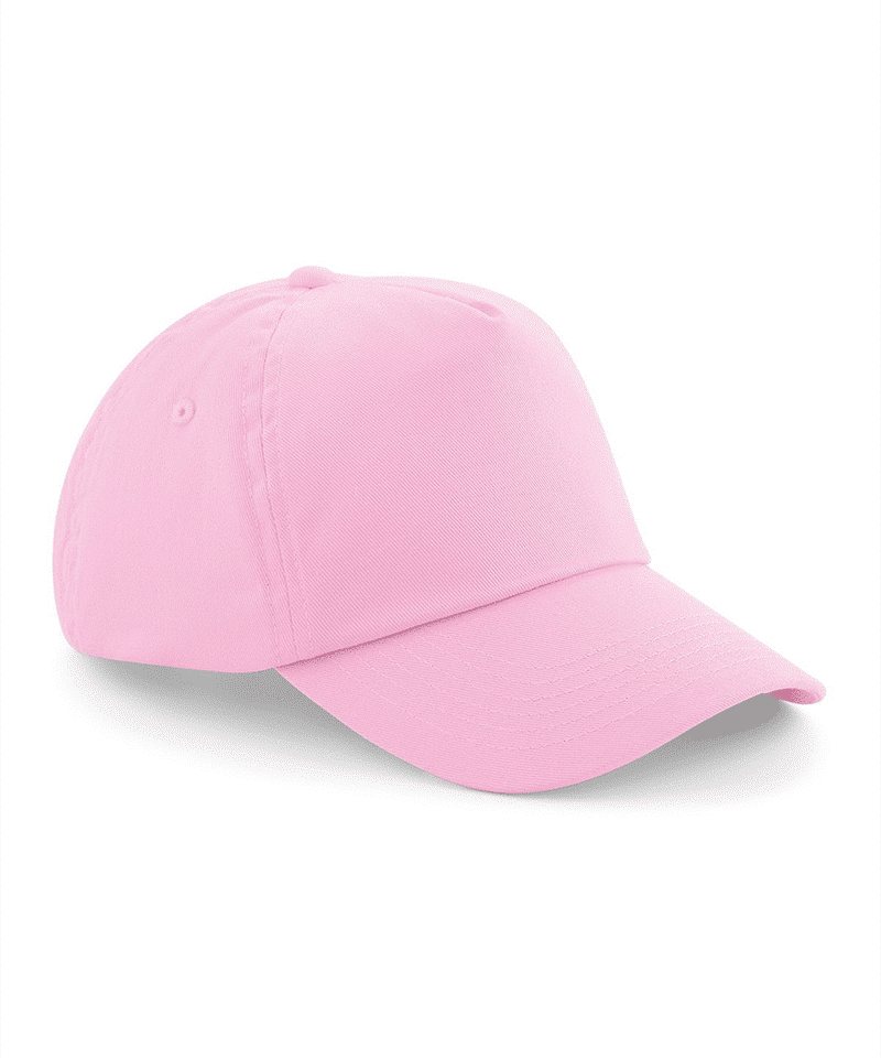 Cappellino baseball bambino 5 pannelli Beechfield B10B 24 Cappellino-baseball-bambino-5-pannelli-Beechfield-B10B-rosa