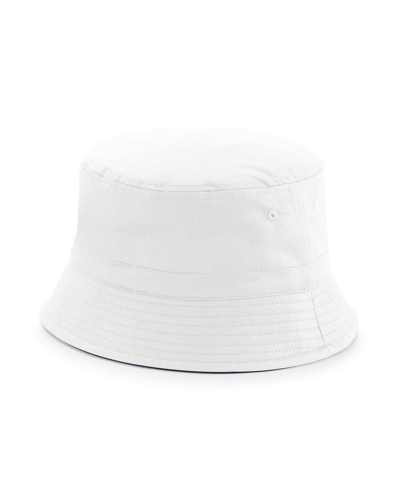Cappellino pescatore in cotone reversibile Beechfield B686 7 Cappellino-pescatore-in-cotone-reversibile-Beechfield-B686-bianco