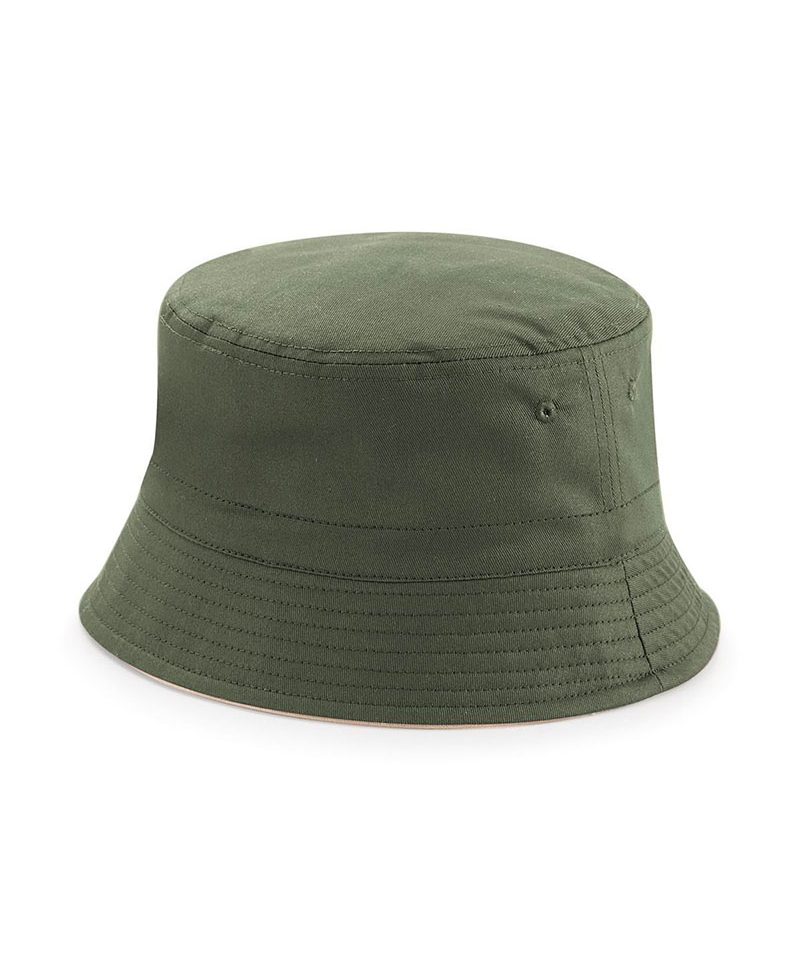 Cappellino pescatore in cotone reversibile Beechfield B686 21 Cappellino-pescatore-in-cotone-reversibile-Beechfield-B686-verde-militare