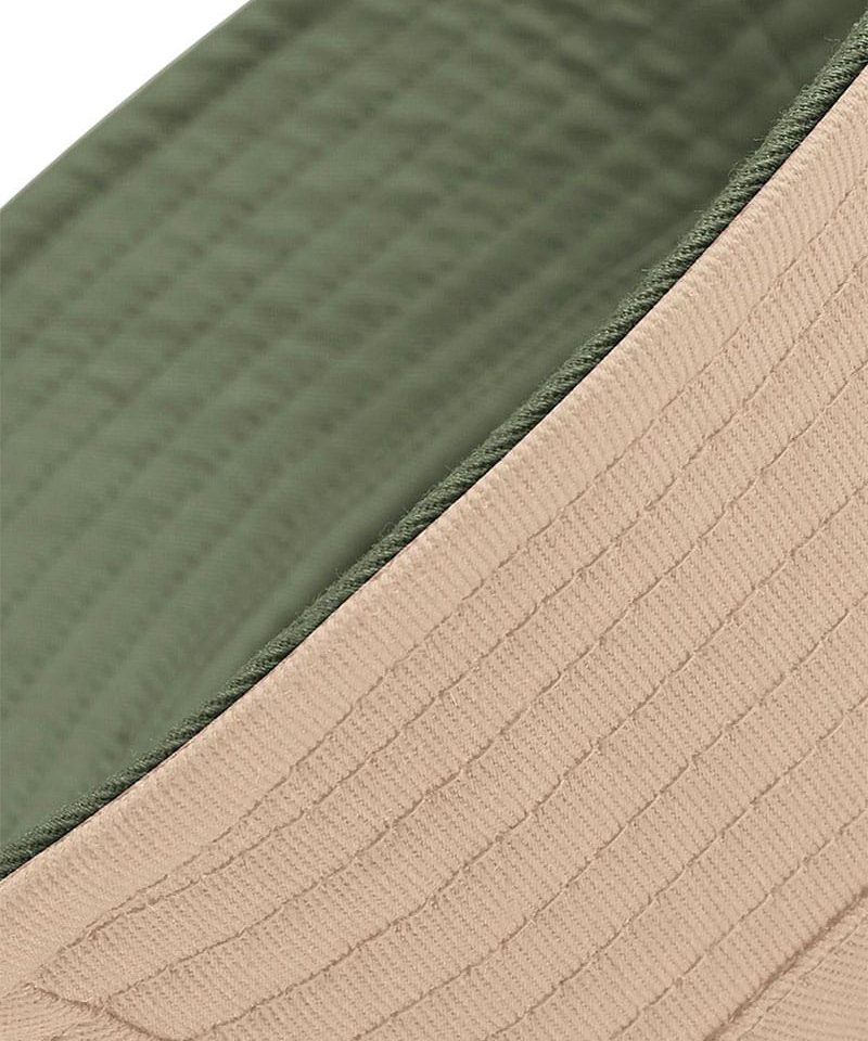 Cappellino pescatore in cotone reversibile Beechfield B686 20 Cappellino-pescatore-in-cotone-reversibile-Beechfield-B686-verde-militare-sabbia