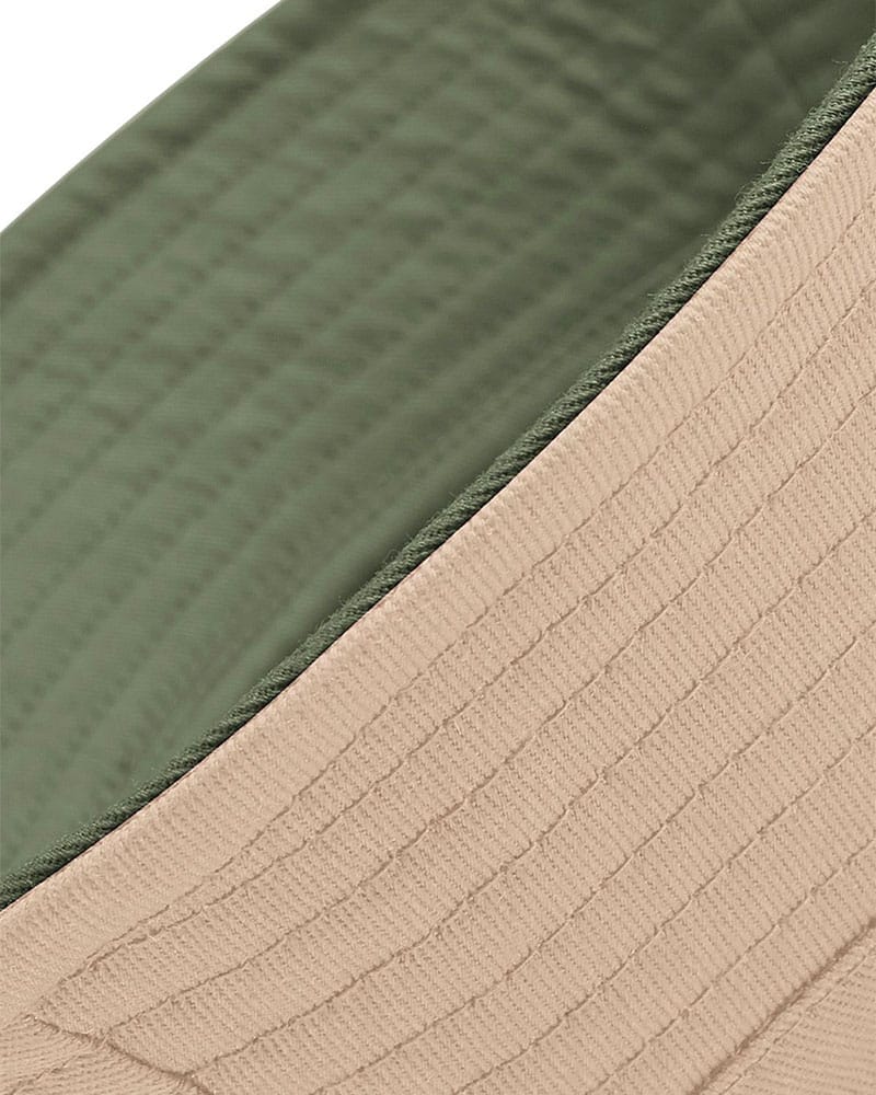 Cappellino pescatore in cotone reversibile Beechfield B686 11 Cappellino-pescatore-in-cotone-reversibile-Beechfield-B686-verde-militare-sabbia