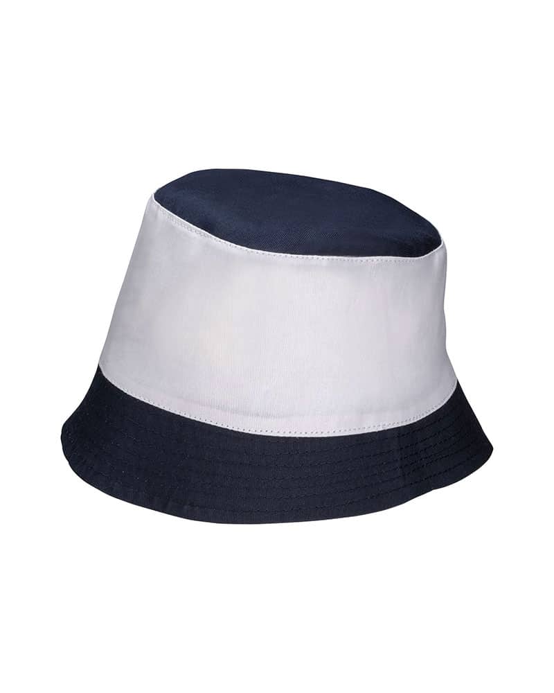 Cappellino pescatore in policotone miramare bicolore 23328 SMALL 5 Cappellino-pescatore-in-policotone-miramare-bicolore-23328-bianco-blu-navy