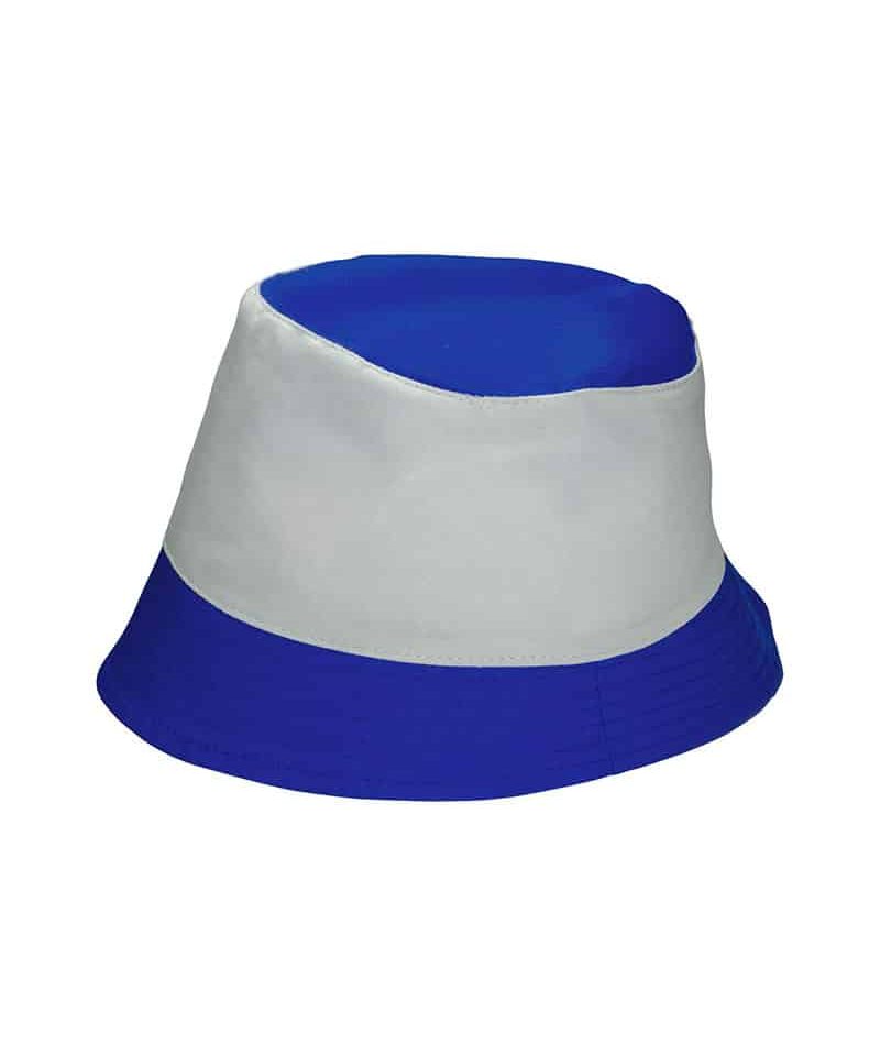 Cappellino pescatore in policotone miramare bicolore 23328 12 Cappellino-pescatore-in-policotone-miramare-bicolore-23328-bianco-blu-royal