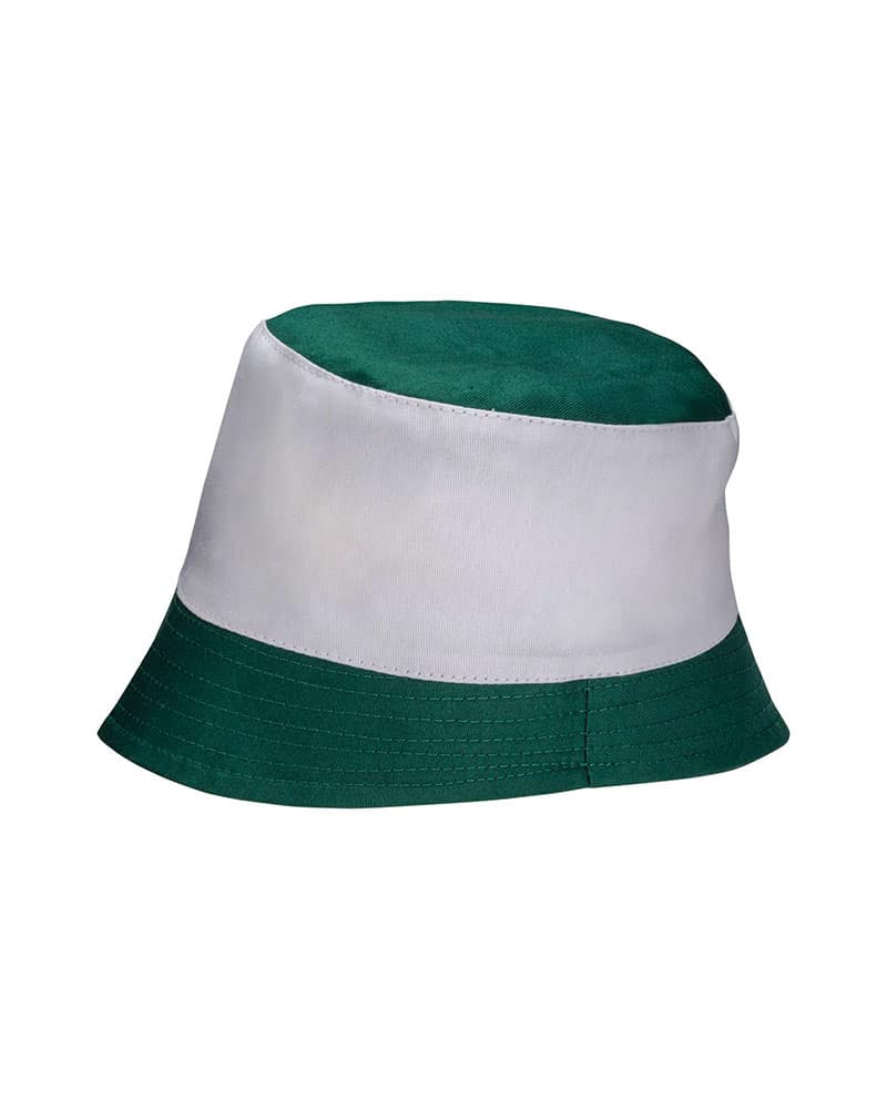 Cappellino pescatore in policotone miramare bicolore 23328 SMALL 4 Cappellino-pescatore-in-policotone-miramare-bicolore-23328-bianco-verde