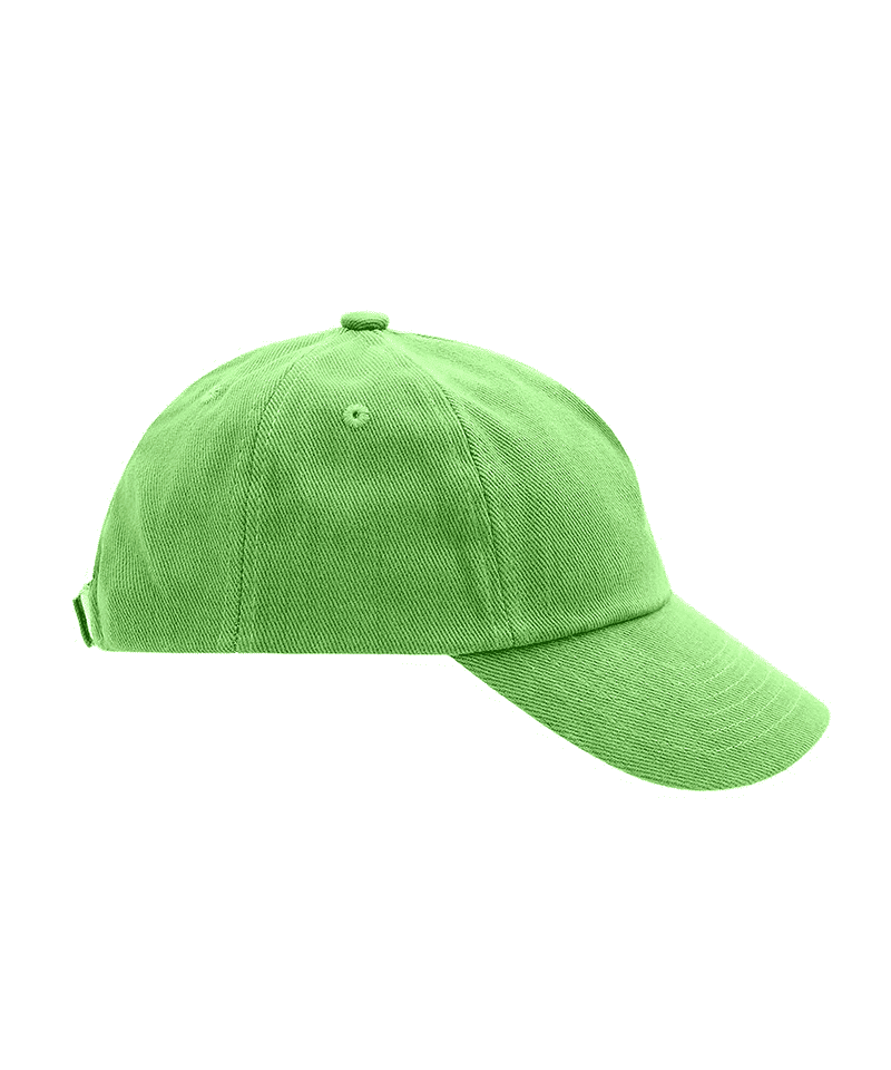 Cappello baseball da bambino in cotone spazzolato Myrtle Beach MB7010 37 Cappello-baseball-da-bambino-in-cotone-spazzolato-Myrtle-Beach-MB7010--verde-lime