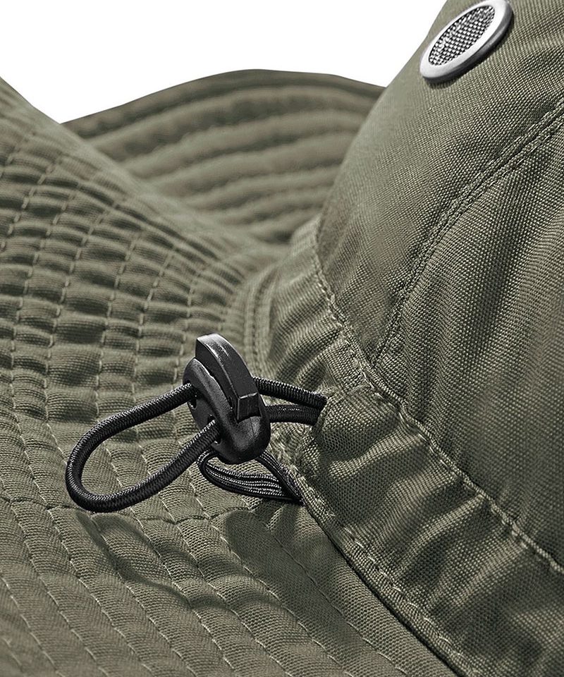 Cappello pescatore in tessuto misto con cursore di regolazione Beechfield B88 19 Cappello-pescatore-in-tessuto-misto-con-cursore-di-regolazione-Beechfield-B88-verde-cursore