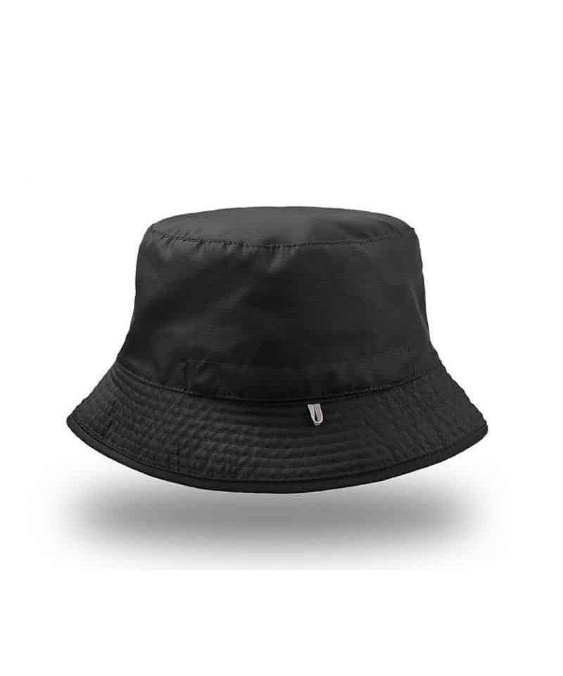 Cappello pescatore reversibile in poliestere Atlantis Buxket Pocket ATBUPO 12 Cappello-pescatore-reversibile-in-poliestere-Atlantis-Buxket-Pocket-ATBUPO-nero-grigio