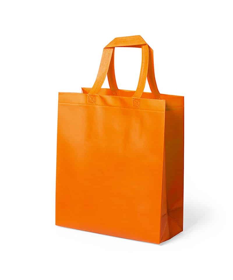 Borsa TNT laminato 30x34x12 cm 5375 14 Borsa-TNT-laminato-30x34x12-cm-5375-arancio