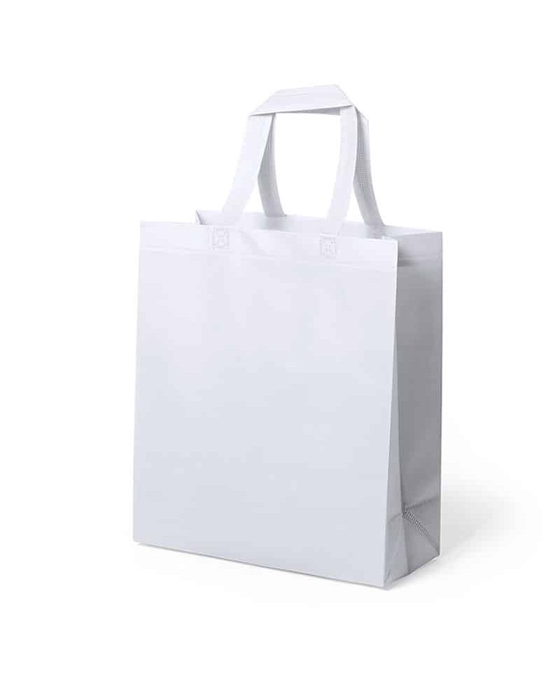 Borsa TNT laminato 30x34x12 cm 5375 12 Borsa-TNT-laminato-30x34x12-cm-5375-bianco