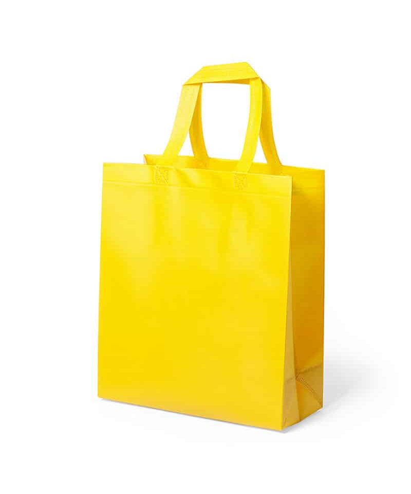 Borsa TNT laminato 30x34x12 cm 5375 13 Borsa-TNT-laminato-30x34x12-cm-5375-giallo
