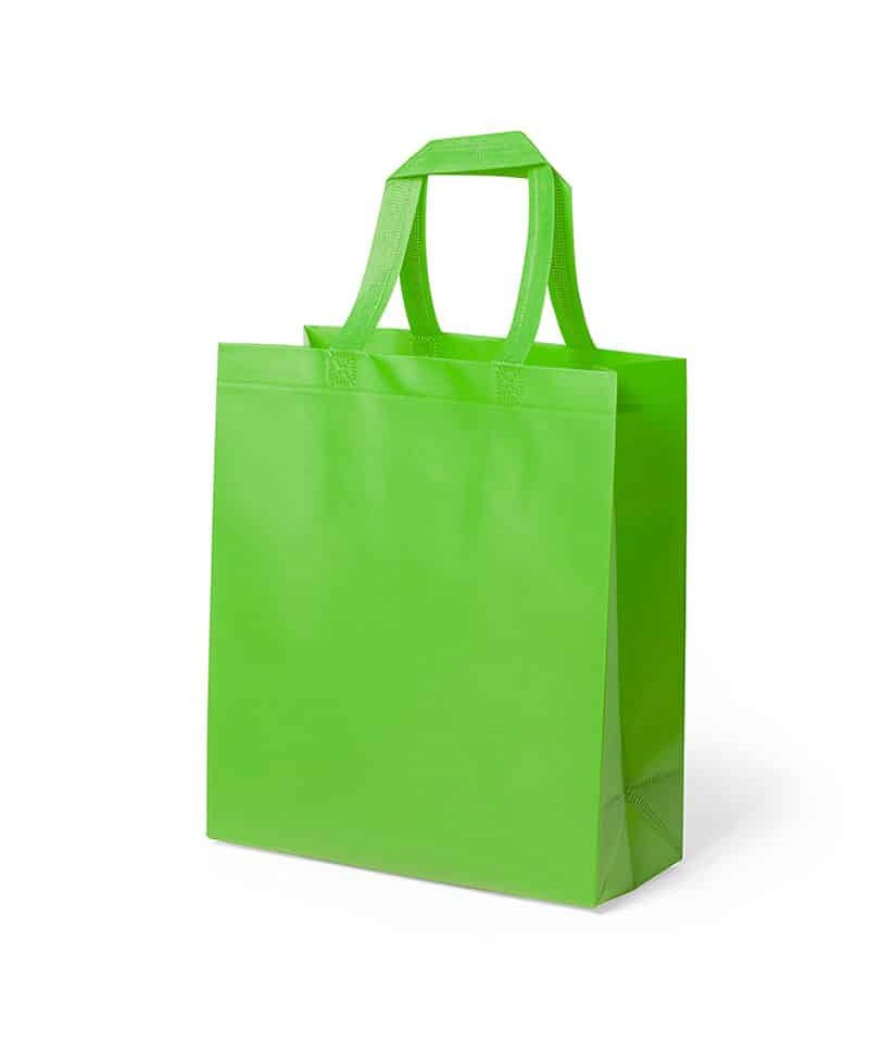 Borsa-TNT-laminato-30x34x12-cm-5375-verde-lime