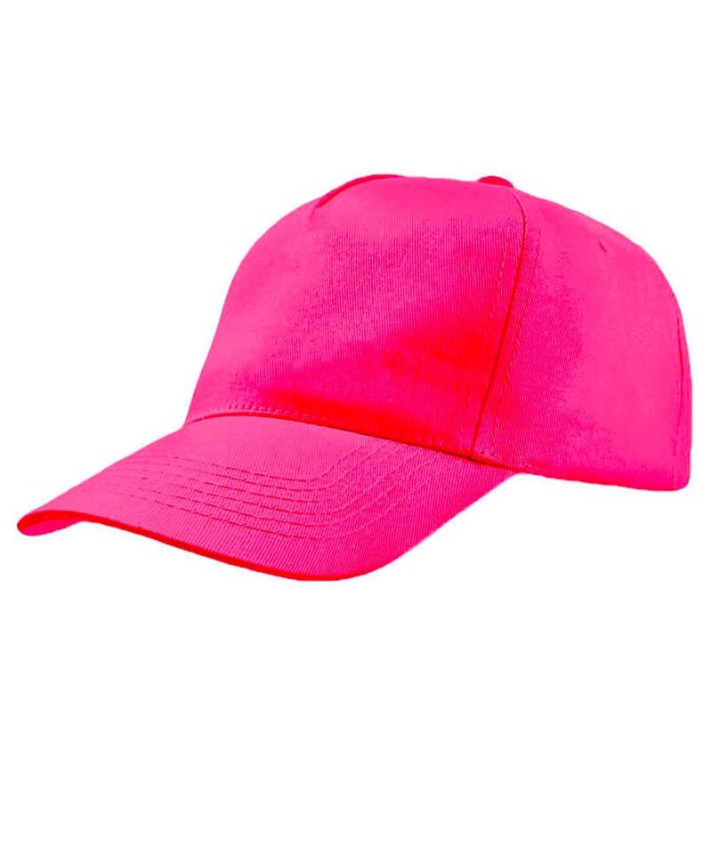 Cappelli baseball bimbo Black Spider BSK600 30 Cappelli-baseball-bambino-5-pannelli-Black-Spider-BSK600--rosa-fluo