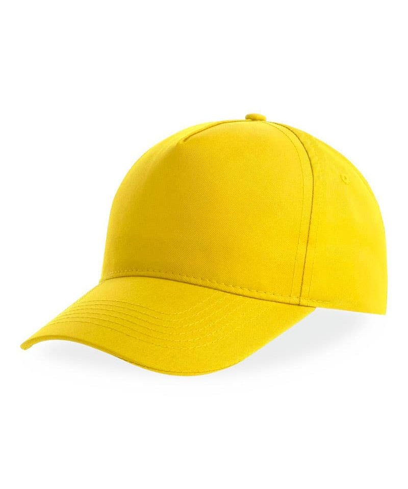 Cappellino Baseball Bambino in poliestere riciclato Atlantis Kid Recy Five ATKRFS 16 Cappellino-Baseball-Bambino-in-poliestere-riciclato-Atlantis-ATKRFS-giallo