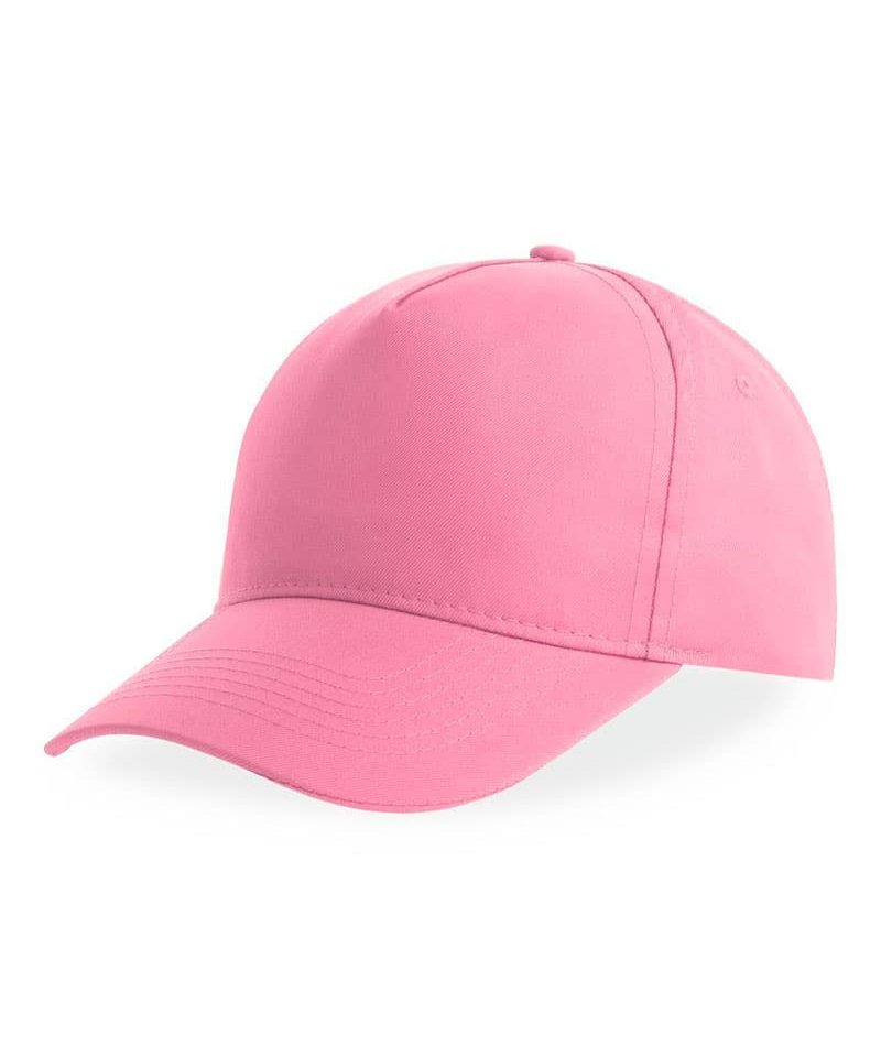 Cappellino Baseball Bambino in poliestere riciclato Atlantis Kid Recy Five ATKRFS 18 Cappellino-Baseball-Bambino-in-poliestere-riciclato-Atlantis-ATKRFS-rosa