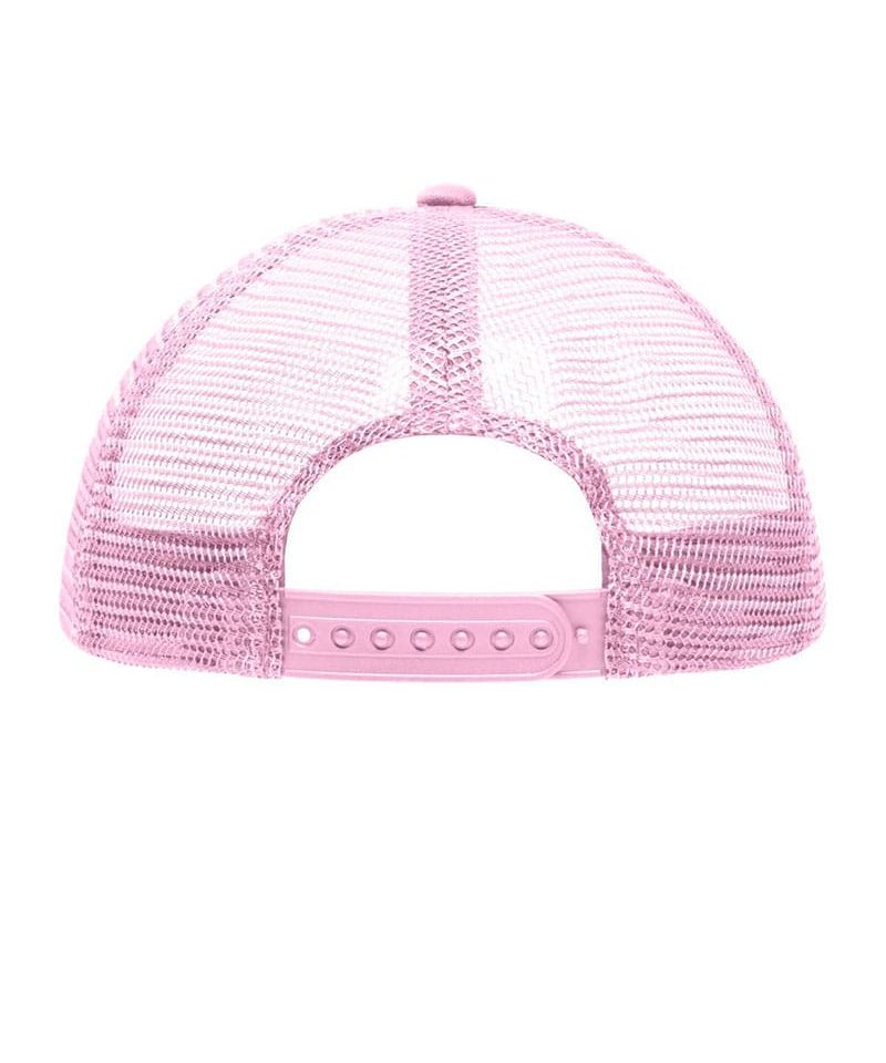 Cappellino baseball bambino con rete Myrtle Beach MB071 57 Cappellino-baseball-bambino-con-rete-Myrtle-Beach-MB071-bianco-rosa-retro