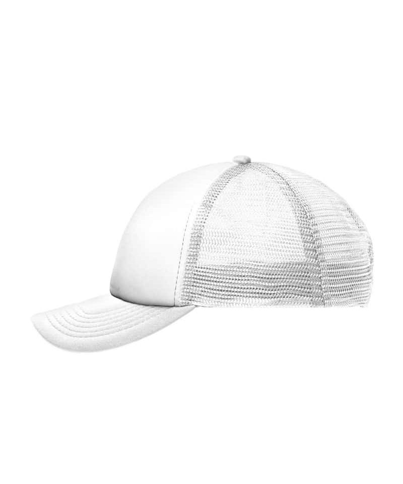 Cappellino baseball bambino con rete Myrtle Beach MB071 38 Cappellino-baseball-bambino-con-rete-Myrtle-Beach-MB071-bianco-sinistro