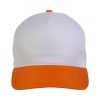Cappellino baseball bambino in poliestere 17303 1 Cappellino-baseball-bambino-in-poliestere-17303-bianco-arancio
