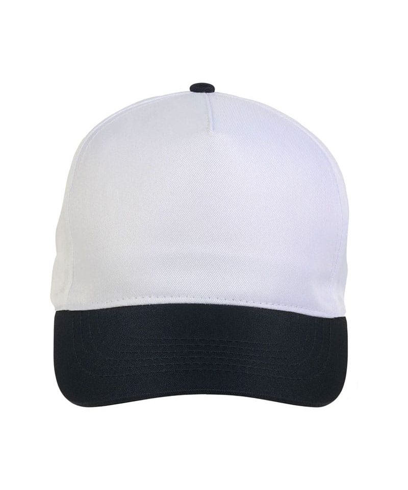 Cappellino baseball bambino in poliestere 17303 25 Cappellino-baseball-bambino-in-poliestere-17303-bianco-blu-navy