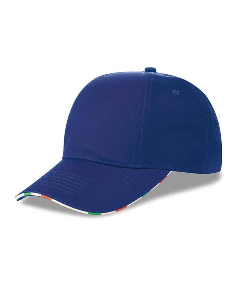 Cappello baseball 6 pannelli ruotati con tricolore k18142 16 Cappello-baseball-6-pannelli-ruotati-con-tricolore-k18142-blu-royal