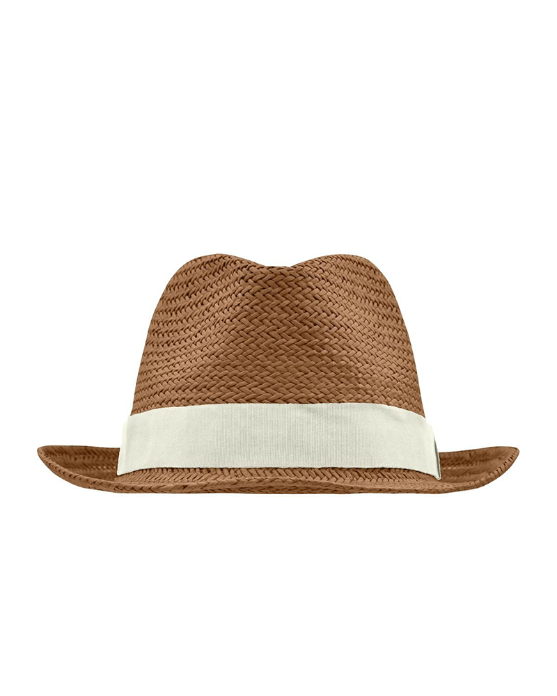 Cappello-di-paglia-di-carta-Myrtle-Beach-MB6597-marrone-beige-fronte