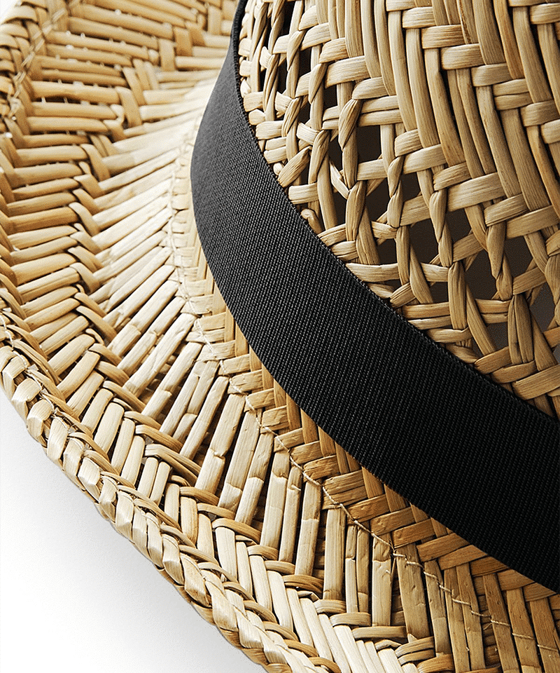 Cappello in paglia Beechfield Straw Summer Trilby B730 9 Cappello-in-paglia-Beechfield-B730-dettaglio