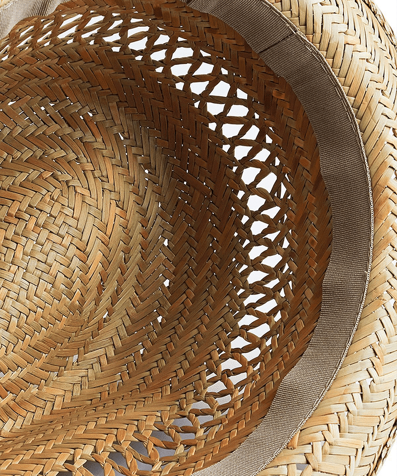Cappello in paglia Beechfield Straw Summer Trilby B730 8 Cappello-in-paglia-Beechfield-B730-interno