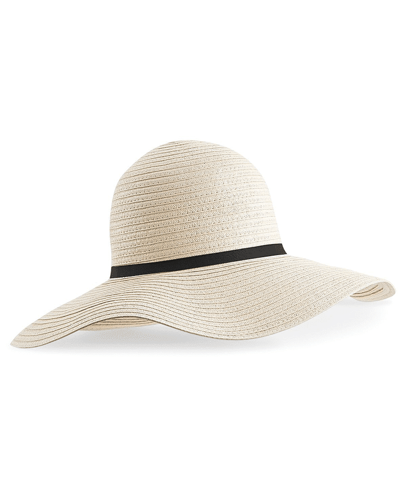 Cappello-in-paglia-ampio-da-donna-Beechfield-B740-naturale
