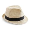 Cappello in paglia naturale Beechfield Festival Tribly B720 2 Cappello-in-paglia-naturale-Beechfield-B720-naturale-e-nero